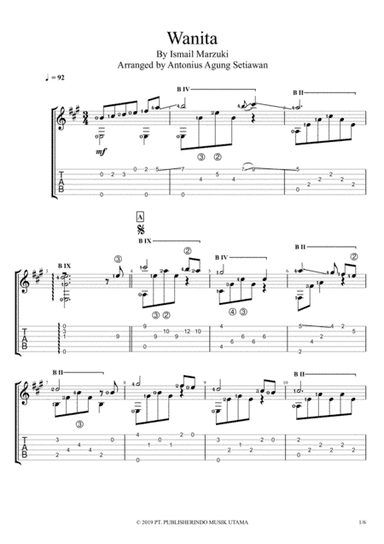 Wanita (arr. Antonius Agung Setiawan)