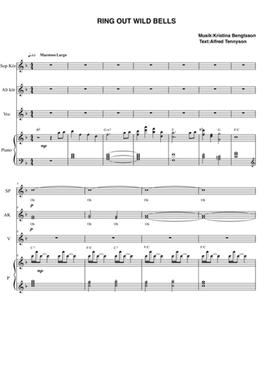 Ring out wild bells
