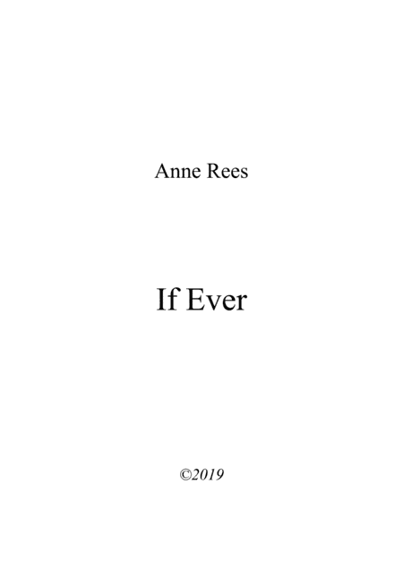 If Ever