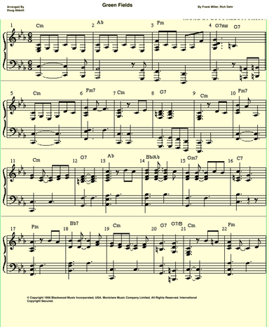 Green Fields (arr. Doug Abbott)