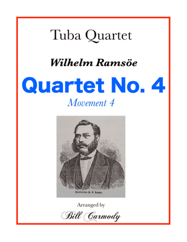 Ramsoe Quartet No 4 mvt 4 (arr. Bill Carmody)