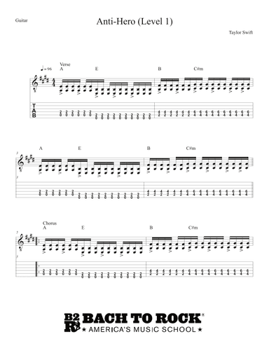 Anti-hero (arr. Bach to Rock)