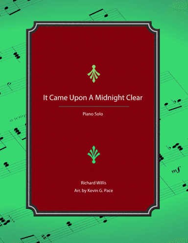It Came upon the Midnight Clear - Advanced Piano Solo