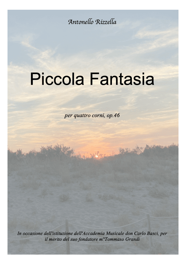 Piccola Fantasia, per 4 Corni, op.46