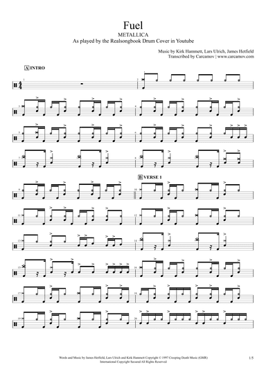 Fuel (arr. Realsongbook)