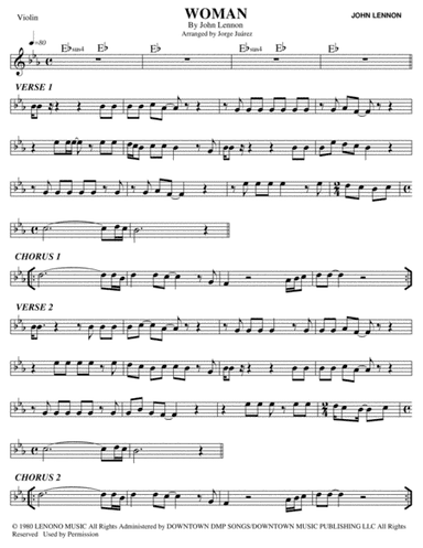 Woman (arr. Jorge Juárez)