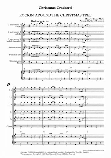 Rockin' Around The Christmas Tree (arr. Chris Brammeld)