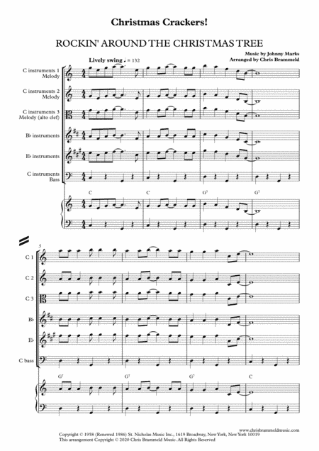 Rockin' Around The Christmas Tree (arr. Chris Brammeld)