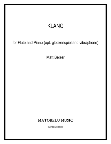 klang for flute, clarinet and piano (opt. glockenspiel and vibraphone)