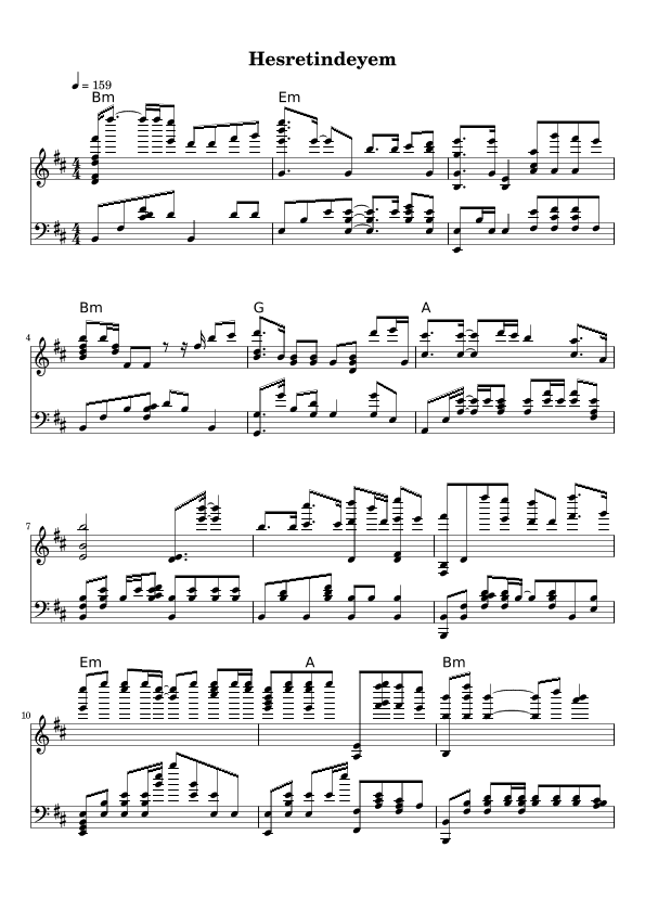 Hesretindeyem(I am in a sorrow)