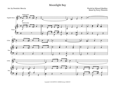 Moonlight Bay (arr. Dominic Meccia)