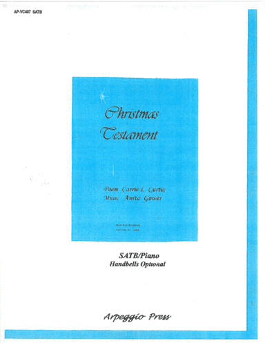 Christmas Testament SATB/Piano/ Handbells optional