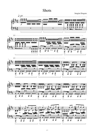 Shots (arr. Imagine Dragons)