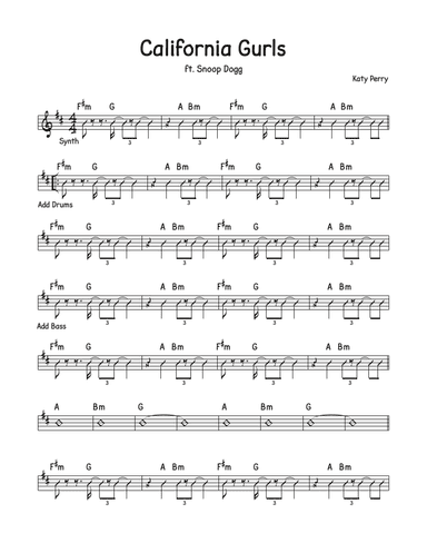 California Gurls (arr. David M Fagnant)