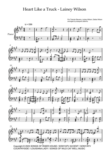 Heart Like A Truck (arr. ezequiel zeferino)