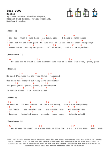 Year 3000 (arr. Alex Davis)
