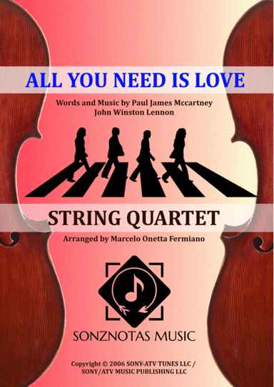 All You Need Is Love (arr. Marcelo Onetta Fermiano)
