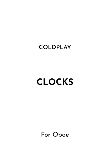 Clocks (arr. Jireh J.)