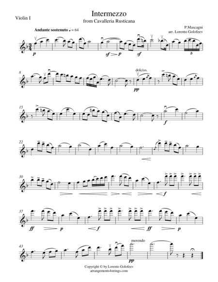 Intermezzo (arr. Lorento Golofeev)