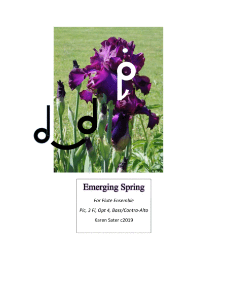 Emerging Spring  (for Flute Ensemble)