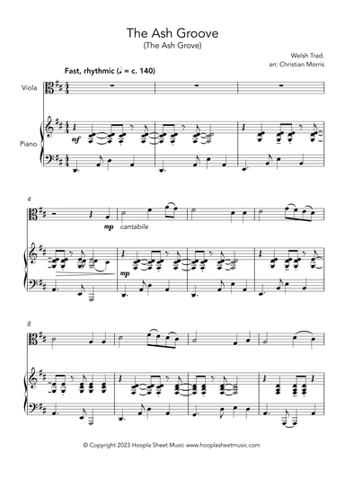 The Ash Groove (The Ash Grove) (arr. Christian Morris)