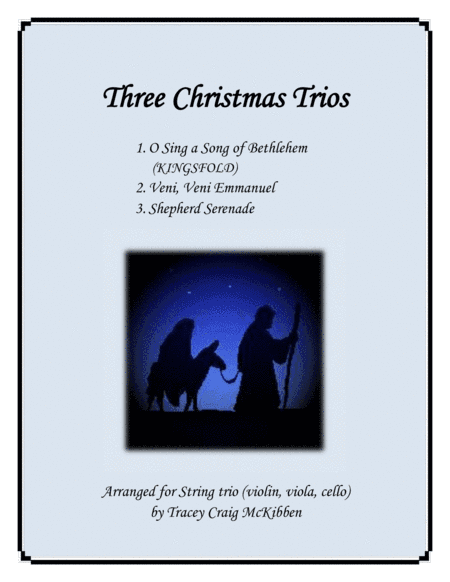 Christmas Trios for Strings, Vol. 1 (arr. Tracey Craig McKibben)