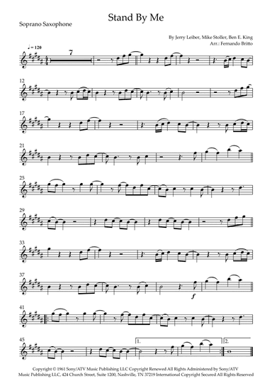 Stand By Me (arr. Fernando Britto)