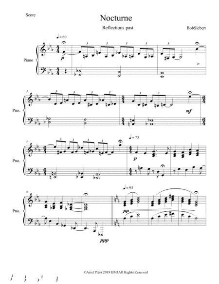 Nocturne Two, Reflections Past