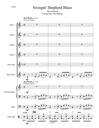 The Swingin' Shepherd Blues (arr. DB Williams)