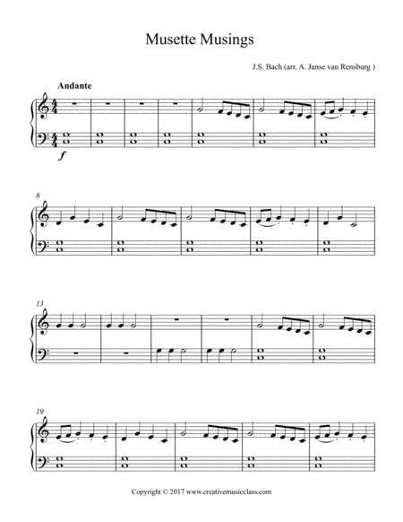 Musette Musings (arr. Adriana Janse van Rensburg)