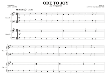 Ode to Joy (arr. Art.o Artaud)