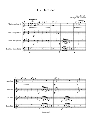 Die Dorfhexe (arr. Nick Lacanski)