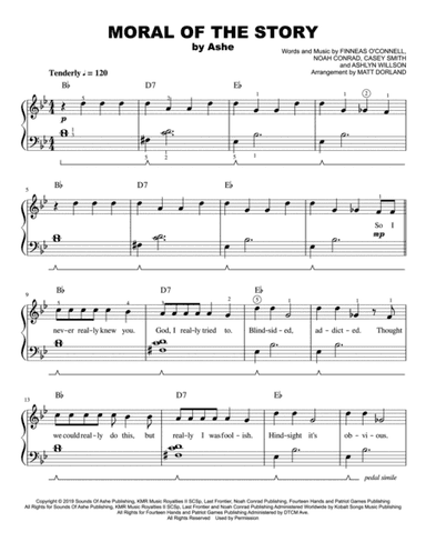 Moral Of The Story (arr. Matt Dorland)
