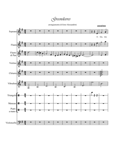 Greenleaves (arr. E.Alessandrini)