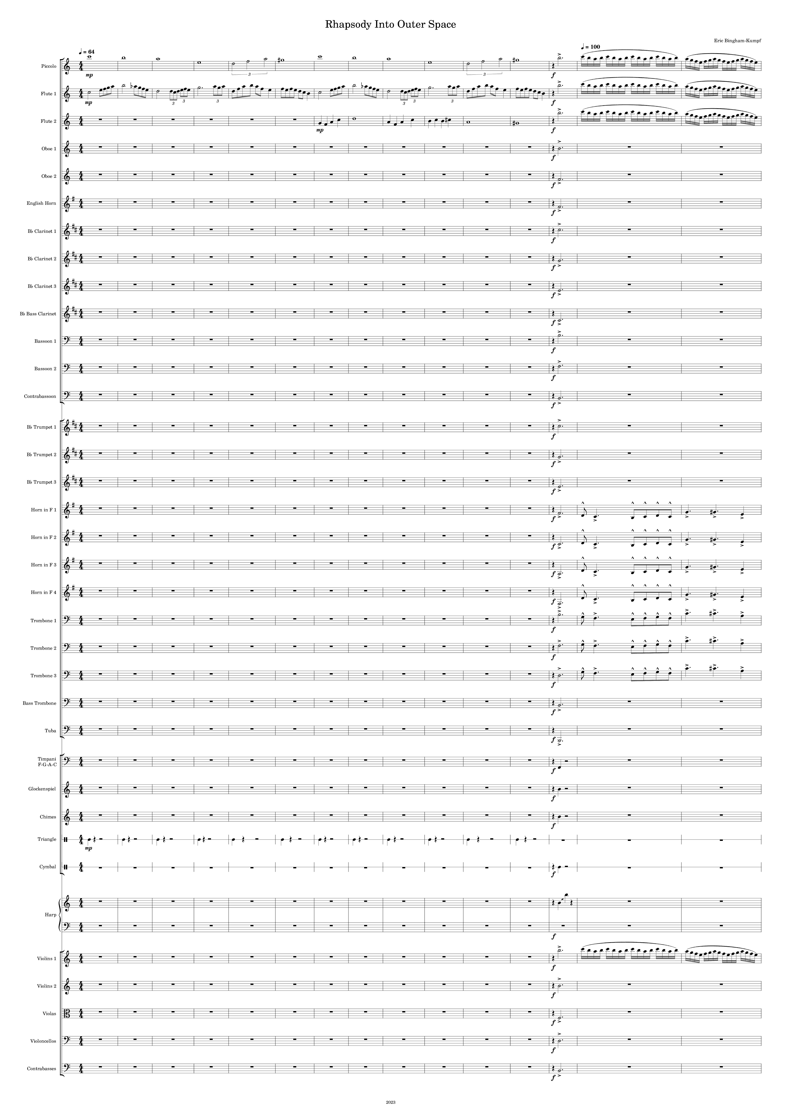 Rhapsody Into Outer Space