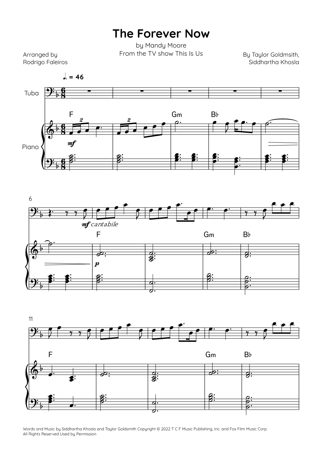 The Forever Now (arr. Rodrigo Faleiros)