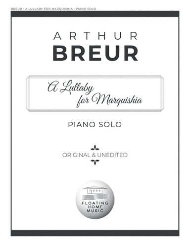 A Lullaby For Marquishia - Piano Solo