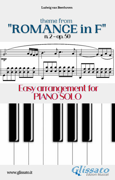Theme from "Romance in F" easy for Piano Solo (arr. Francesco Leone)