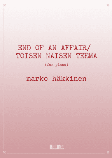 End of an Affair - Toisen naisen teema