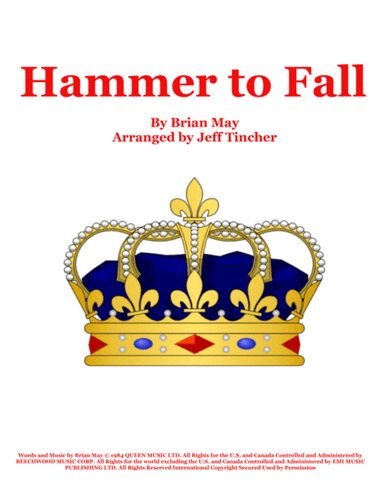 Hammer To Fall (arr. Jeff Tincher)