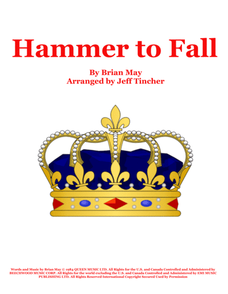 Hammer To Fall (arr. Jeff Tincher)
