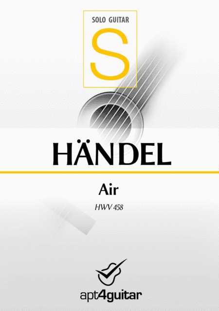 Air HWV 458 (arr. Roberto García)
