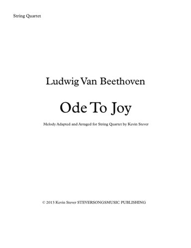 Ode to Joy (arr. Kevin Stever)