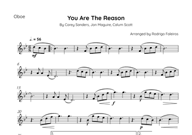You Are The Reason (arr. Rodrigo Faleiros)