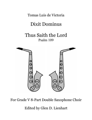 Dixit Dominus (arr. Glen D. Lienhart)