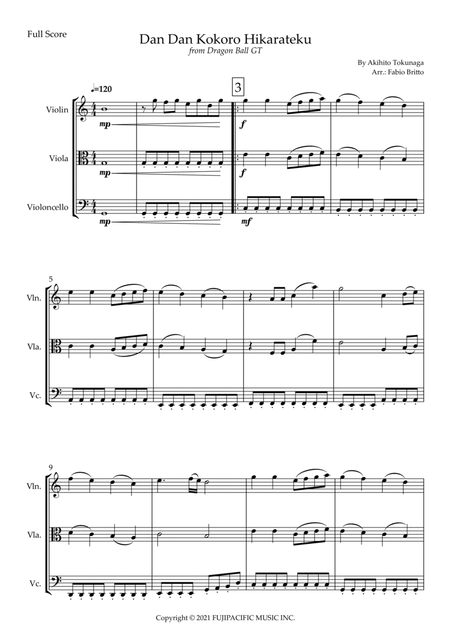 Dragon Ball Gt (arr. Fabio Britto)