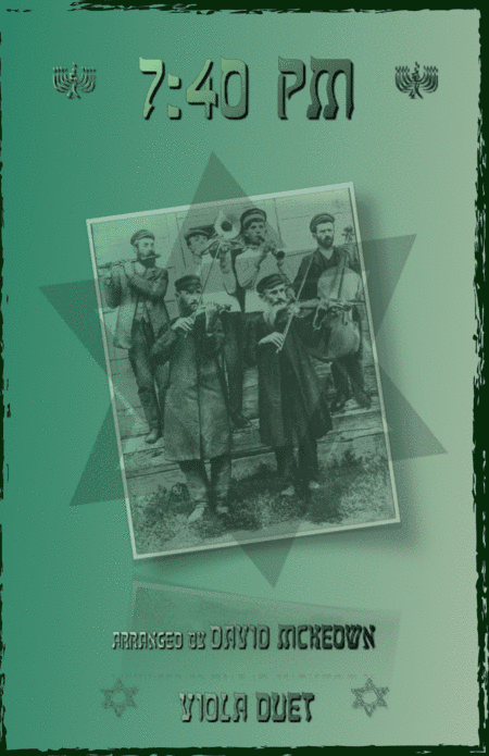 7.40pm, Traditional Klezmer tune for Viola Duet (arr. David McKeown)