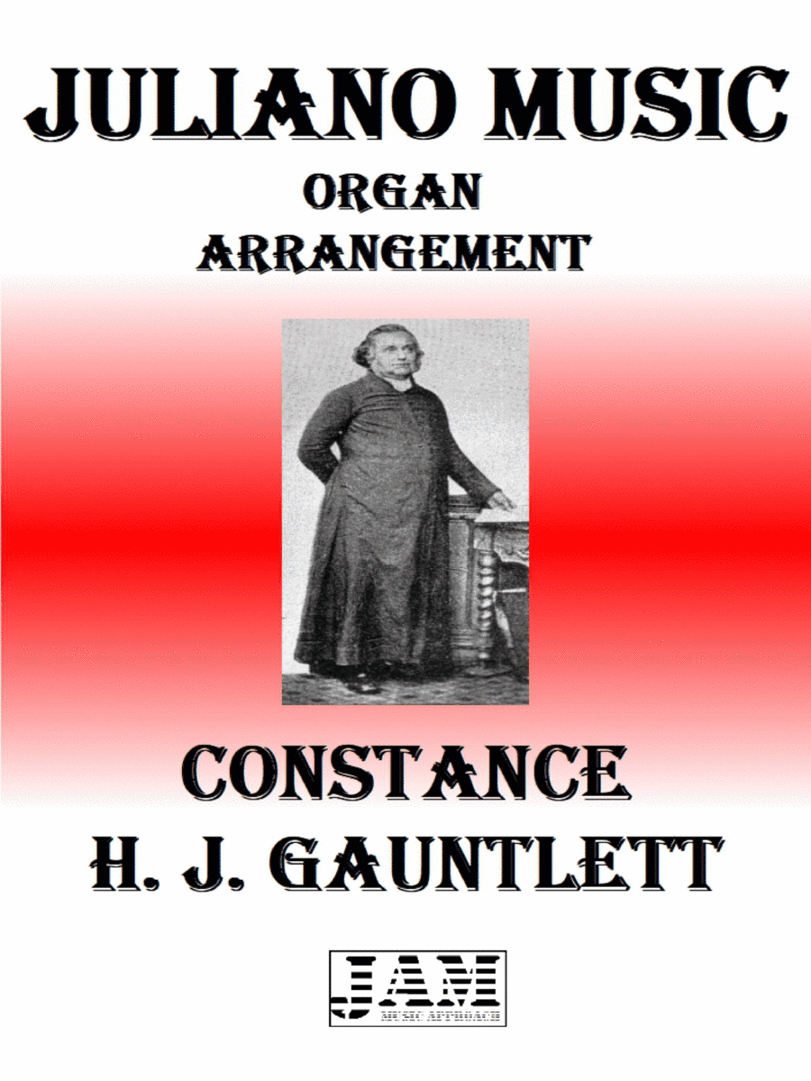 CONSTANCE - H. J. GAUNTLETT (HYMN - EASY ORGAN) (arr. Juliano Music)