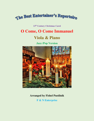 "O Come, O Come Immanuel"-Viola and Piano-Video (arr. Fishel Pustilnik)