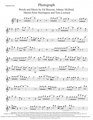 Photograph (arr. Kevin Busse)